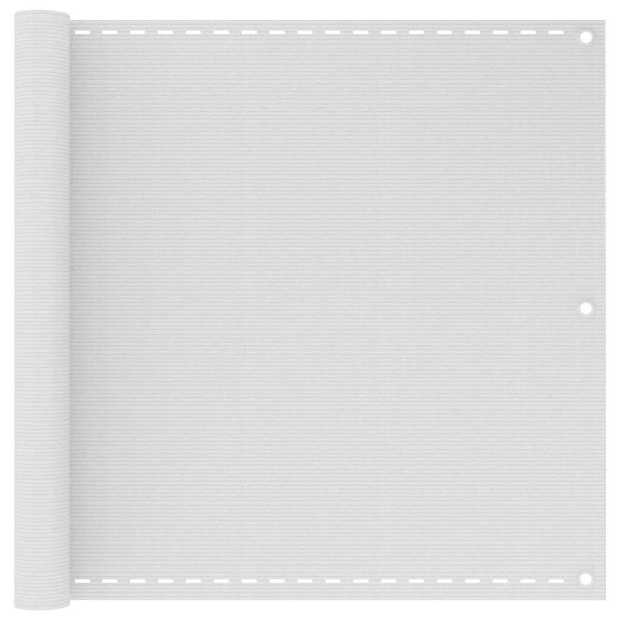 VIDAXL Ecran de balcon en pehd blanc de 90x400 cm