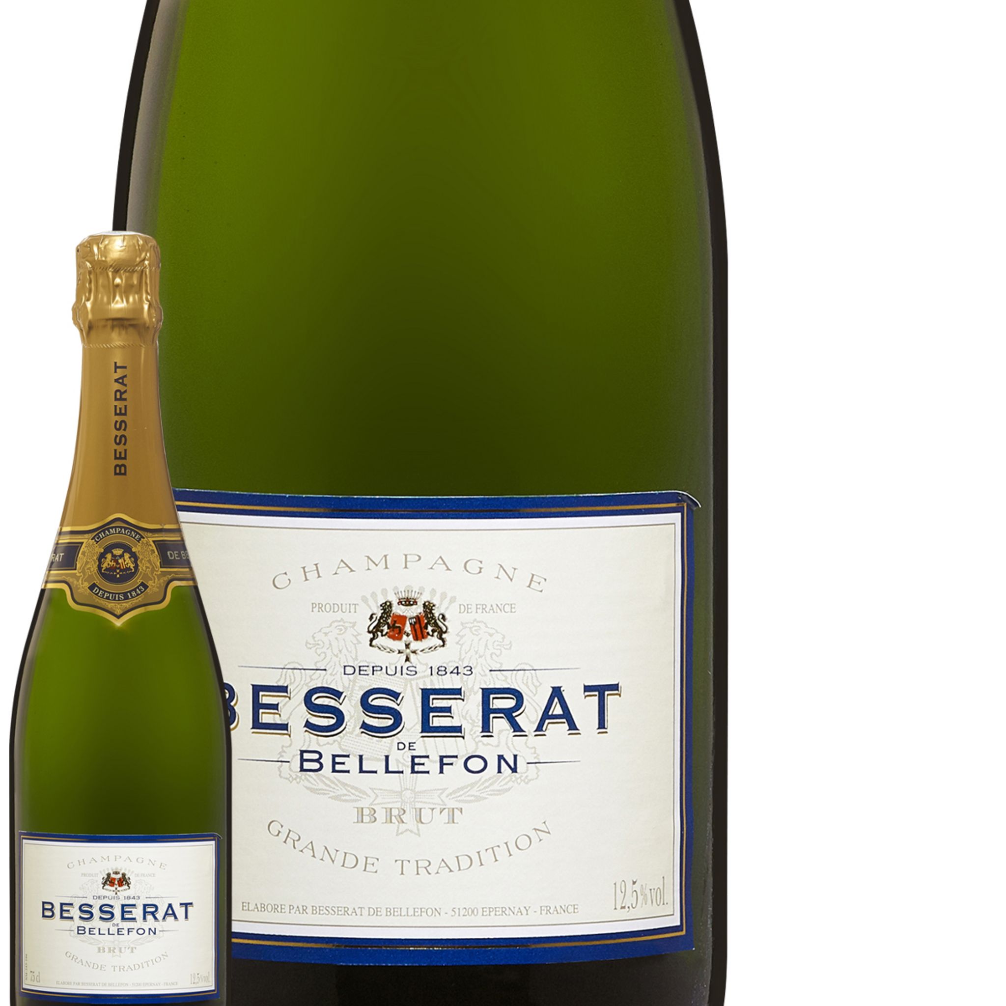 Champagne Brut Besserat De Bellefon Tradition Pas Cher - Auchan.fr