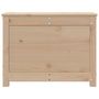 Voir la diapositive 5 : VIDAXL Boîte de rangement 60x32x45,5 cm Bois massif de pin
