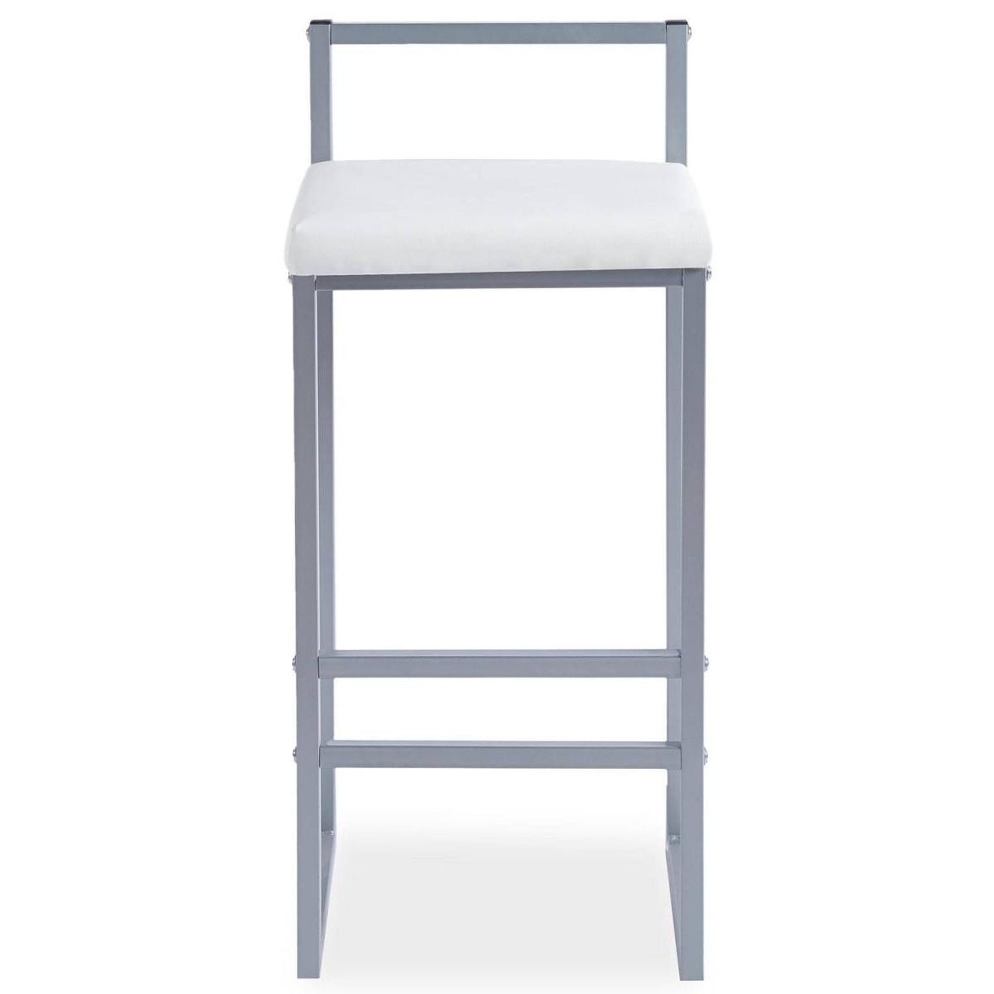 Voir la diapositive 3 : Paris Prix Tabouret de bar design  dakota  80cm blanc