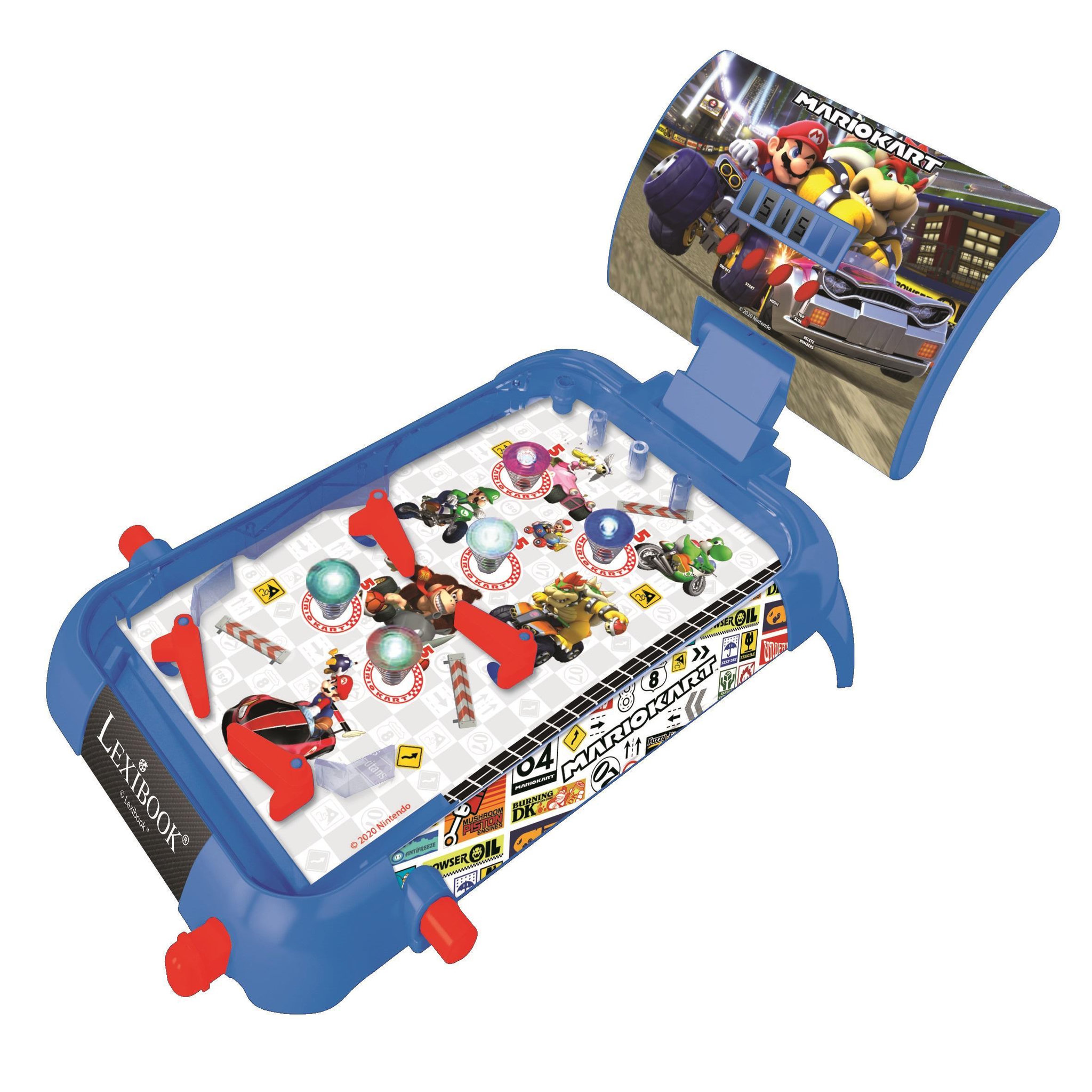 Lexibook Flipper électronique de table Mario Kart