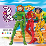 TOTALLY SPIES. COLORIEZ LES CHIFFRES ET DECOUVREZ L'IMAGE !, Dombrofsky Alicia