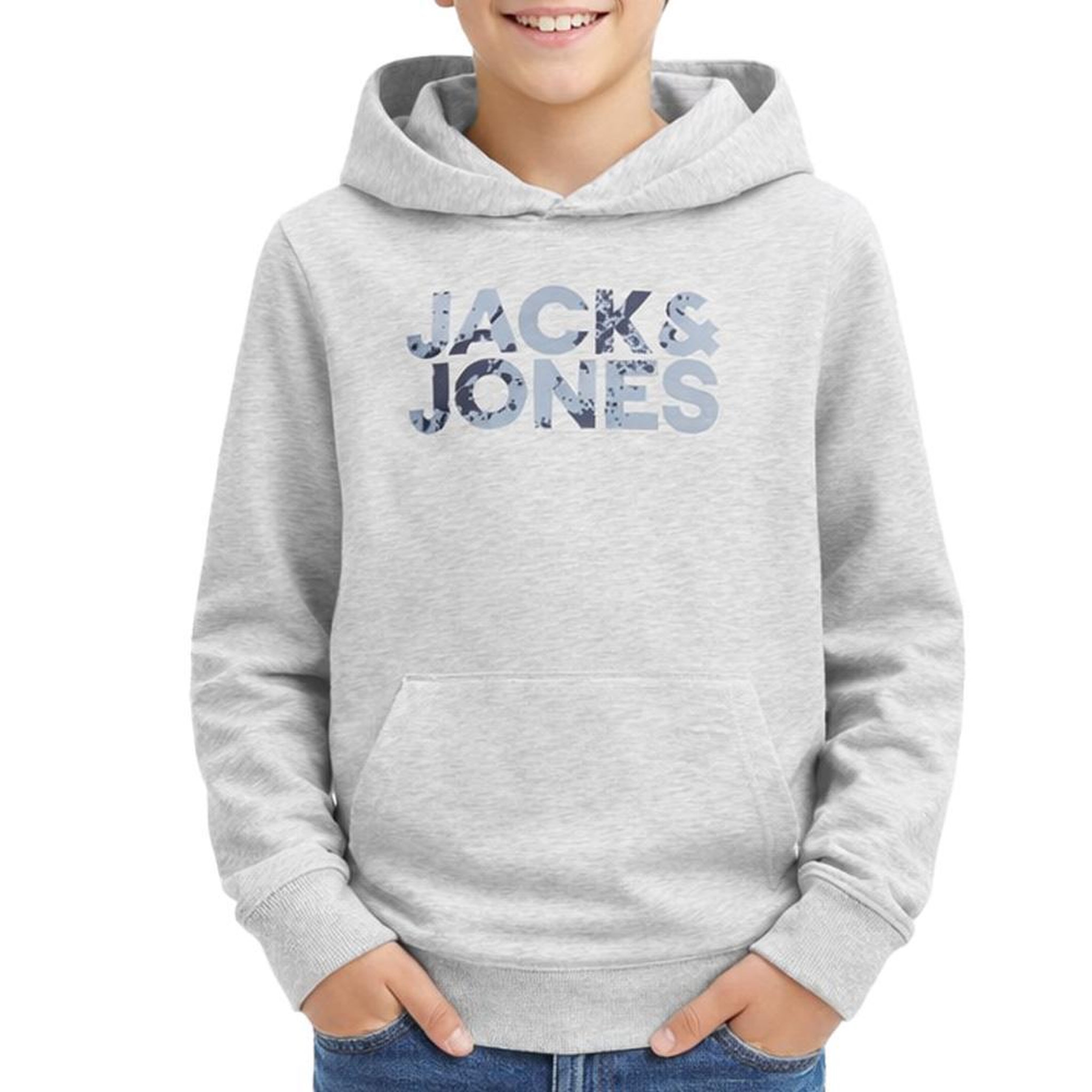Jack & Jones Sweat Gris Clair Garçon Jack & Jones Forest. Coloris disponibles : Gris