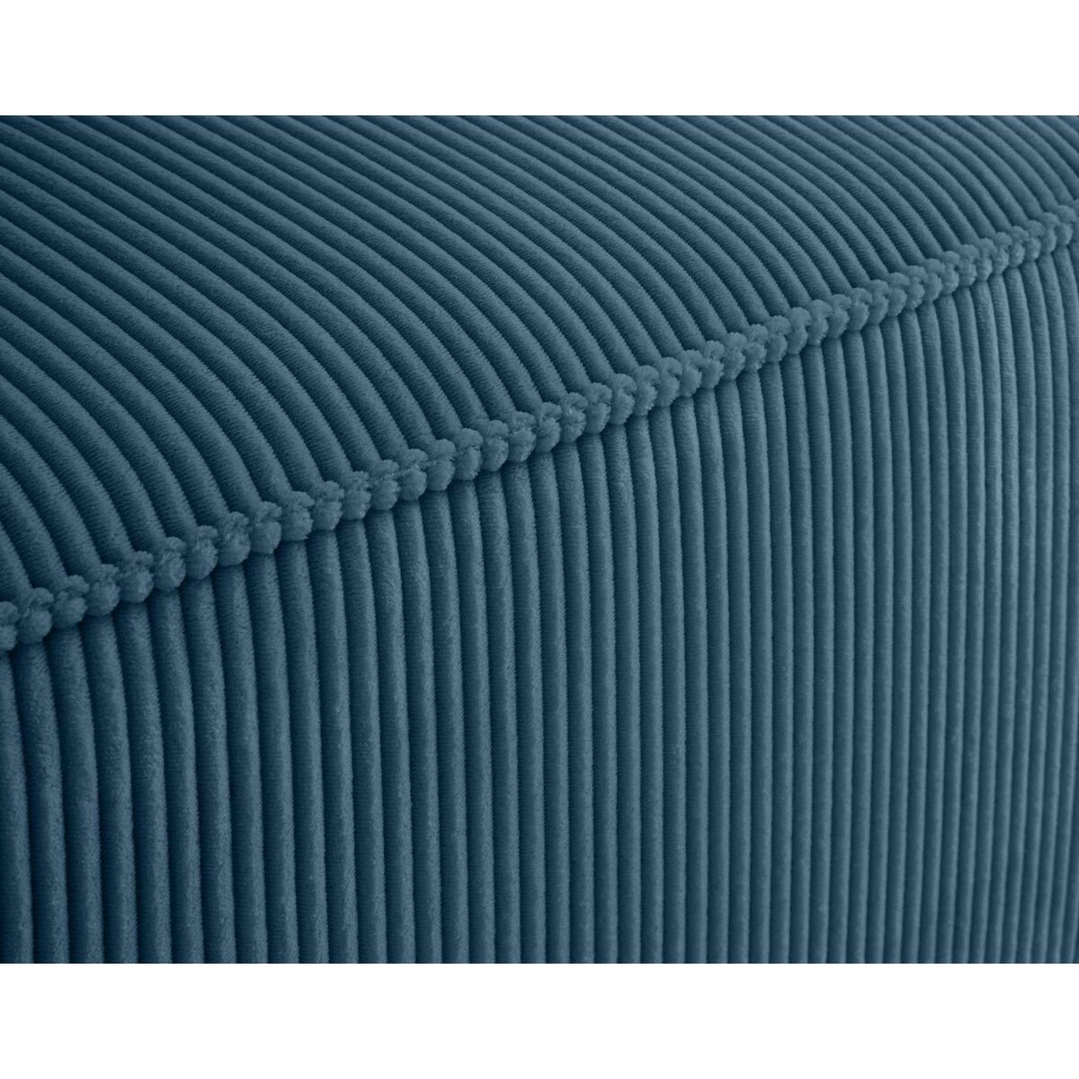 LISA DESIGN Arty - module d'assise droit - en velours côtelé