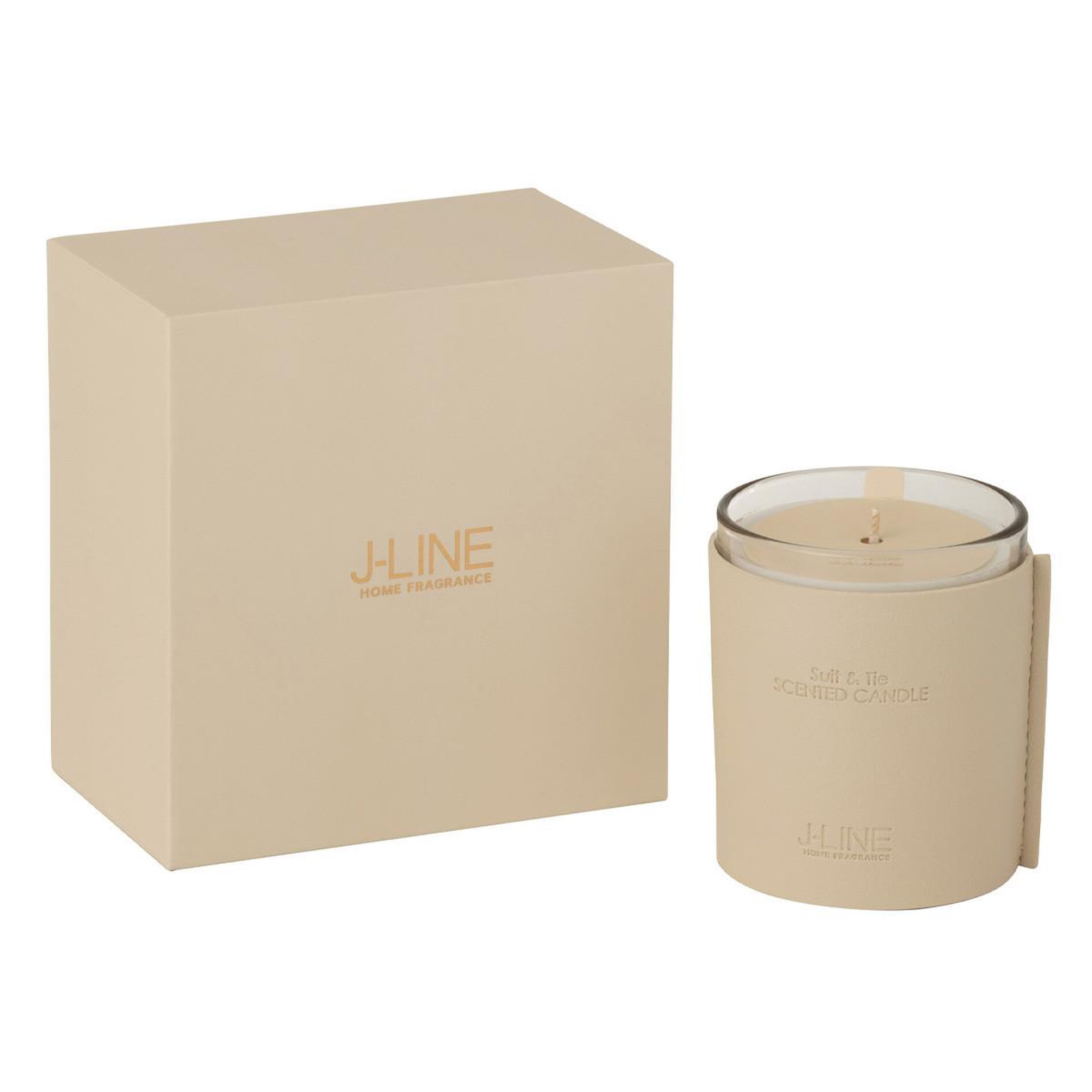 J-LINE Bougie parfumée  scented  14cm suit & tie