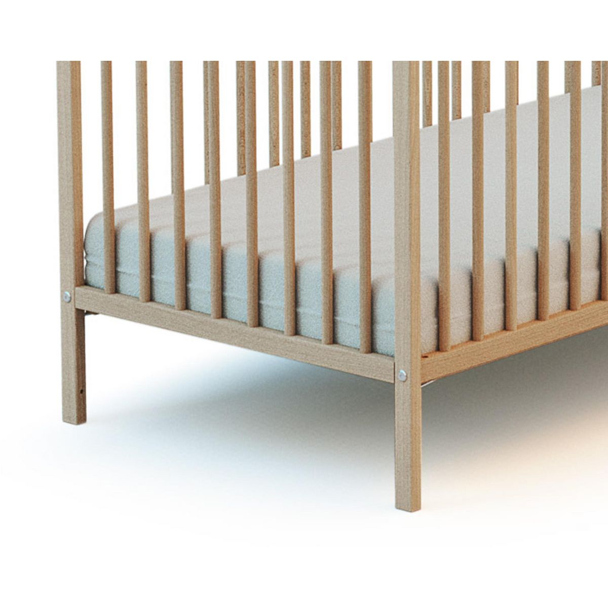 WEBABY Lit tipi 60x120 en bois