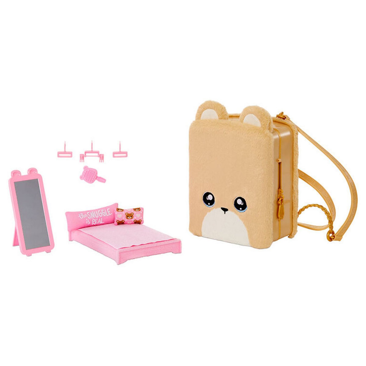 MGA Poupée 3 en 1 - Na na na surprise - Sac à dos transformable 