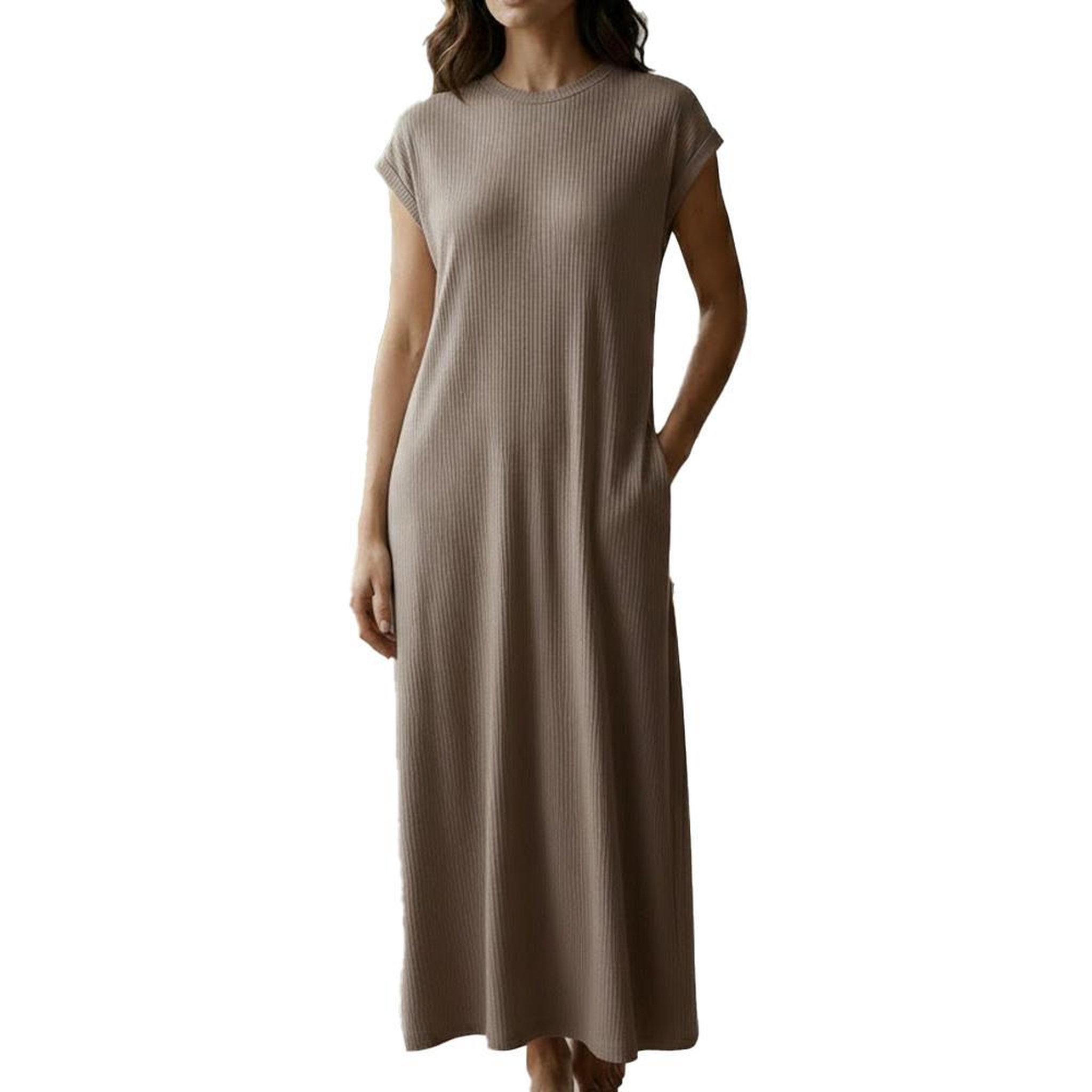 Vero Moda Robe Marron Femme Vero Moda Phoenixy. Coloris disponibles : Marron