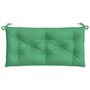 Voir la diapositive 4 : VIDAXL Coussin de banc de jardin vert 100x50x7 cm tissu oxford