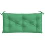Voir la diapositive 4 : VIDAXL Coussin de banc de jardin vert 100x50x7 cm tissu oxford