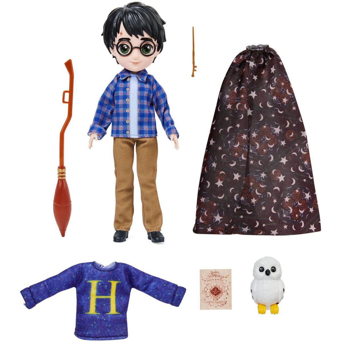 SPIN MASTER Coffret Poupée 20 cm + Accessoires Harry Potter - Wizarding World