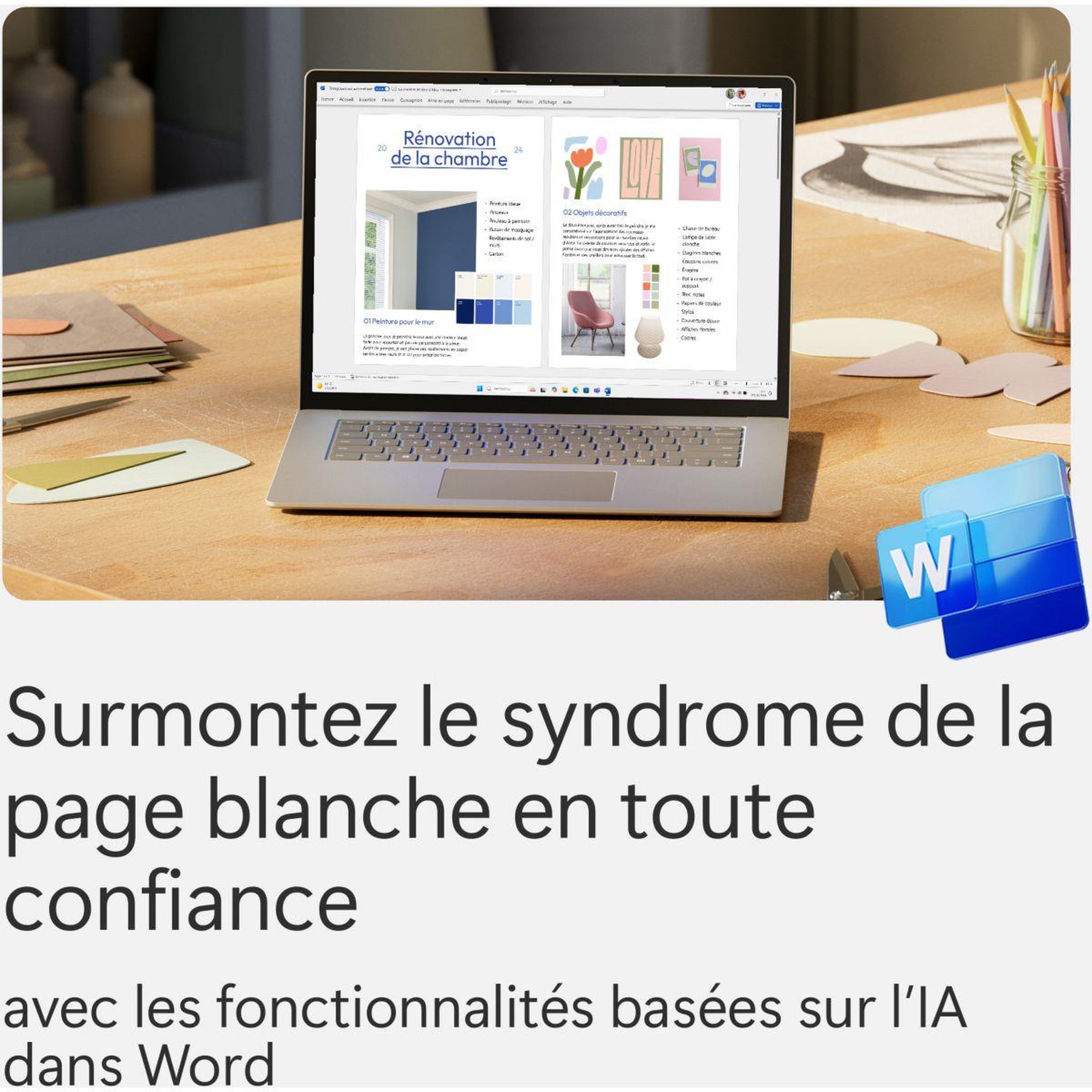 Voir la diapositive 4 : MICROSOFT Logiciel de bureautique M365 Personnel avec IA Copilot