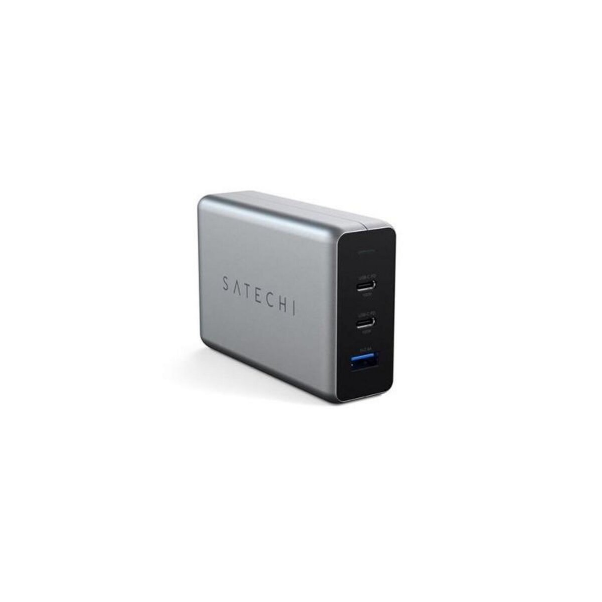 SATECHI Chargeur de bureau Satechi USB C PD pour ordinateur portable 100 W Gris