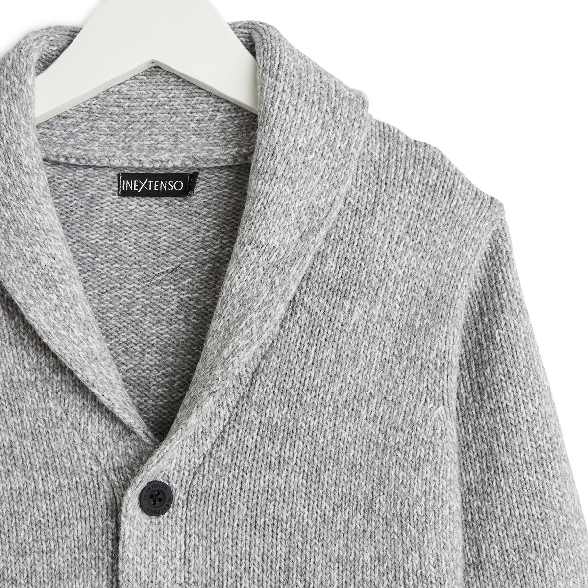 IN EXTENSO Gilet col chale garçon