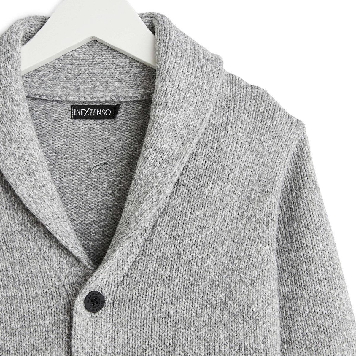 IN EXTENSO Gilet col chale garçon