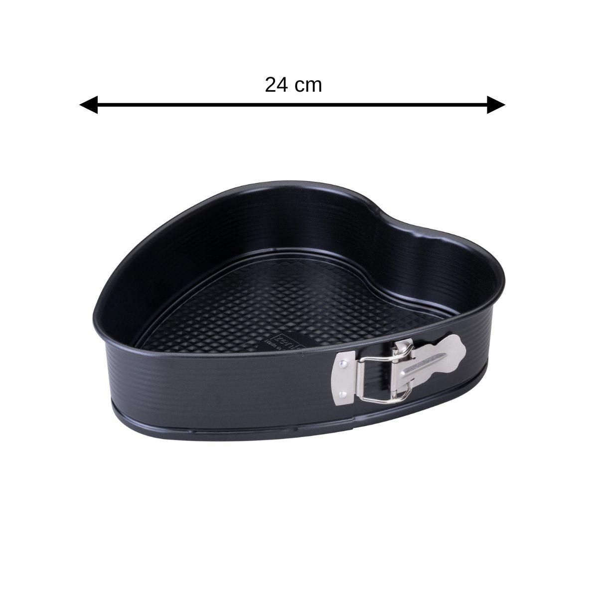 ZENKER Moule à Charnière en Forme de Cœur 24 x 28 x 7 cm Zenker PerfectBack+
