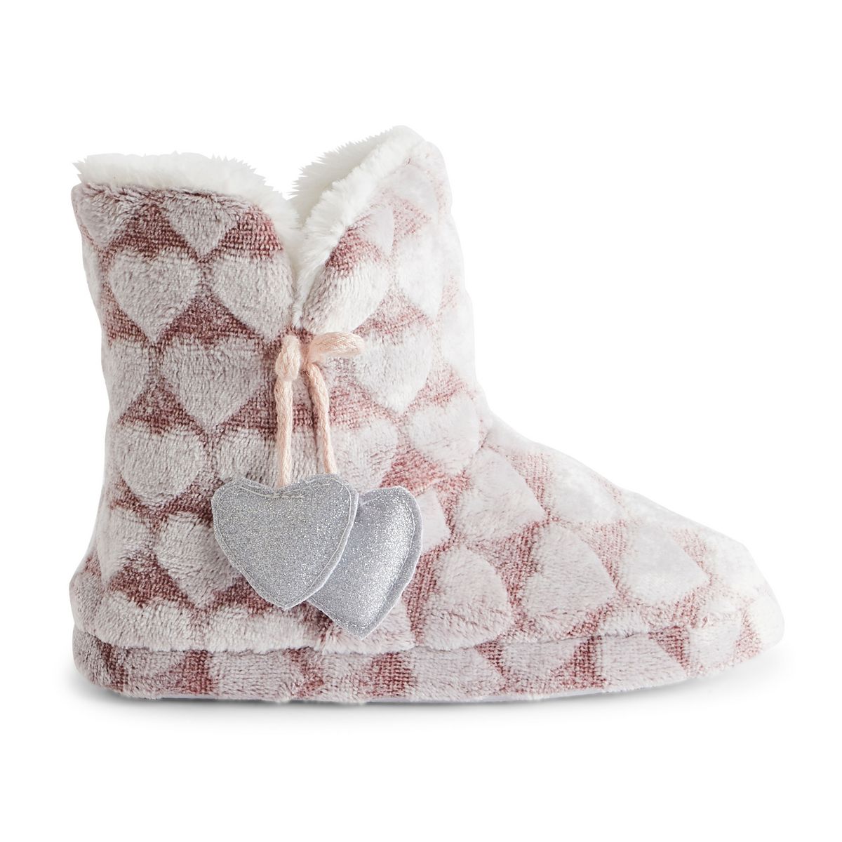 IN EXTENSO Chaussons coeurs fille