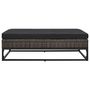Voir la diapositive 5 : VIDAXL Salon de jardin 5 pcs avec coussins Resine tressee Gris