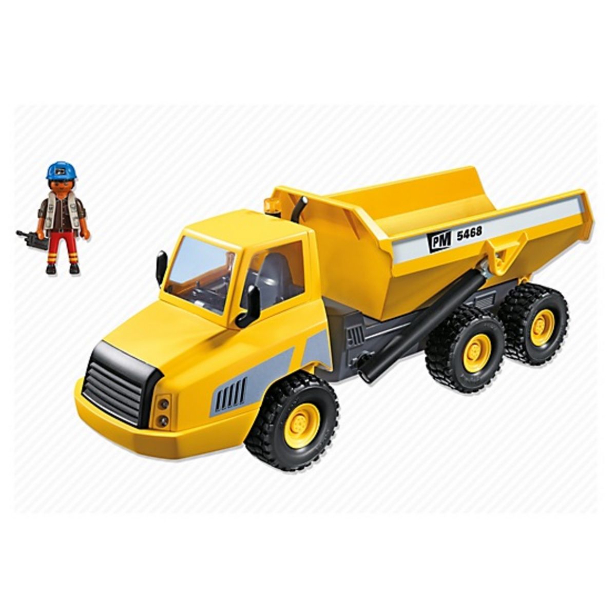 PLAYMOBIL 5468 Grand camion à benne basculante