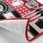 Voir la diapositive 3 : Paris Prix Tapis de Cuisine  Digital Menu  50x80cm Rouge