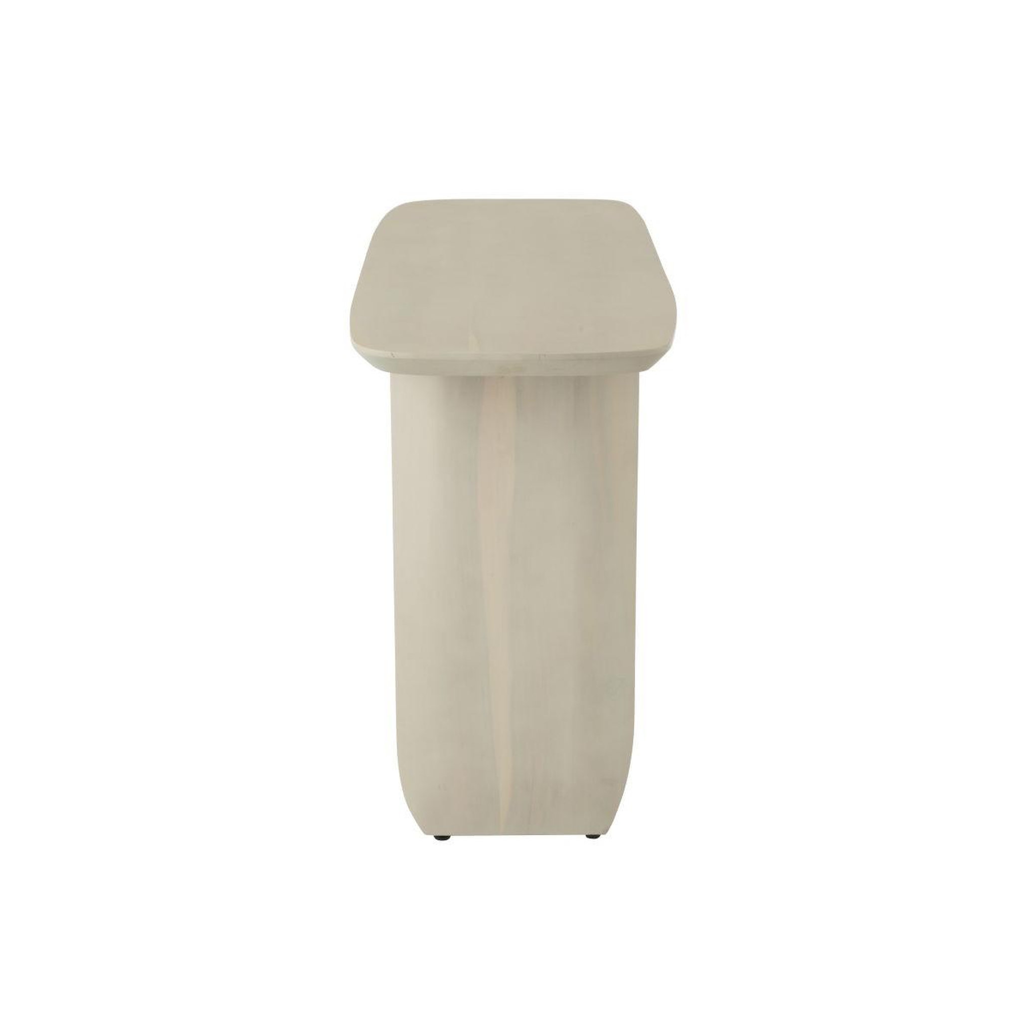Voir la diapositive 3 : J-LINE Console en bois  william  130cm blanc