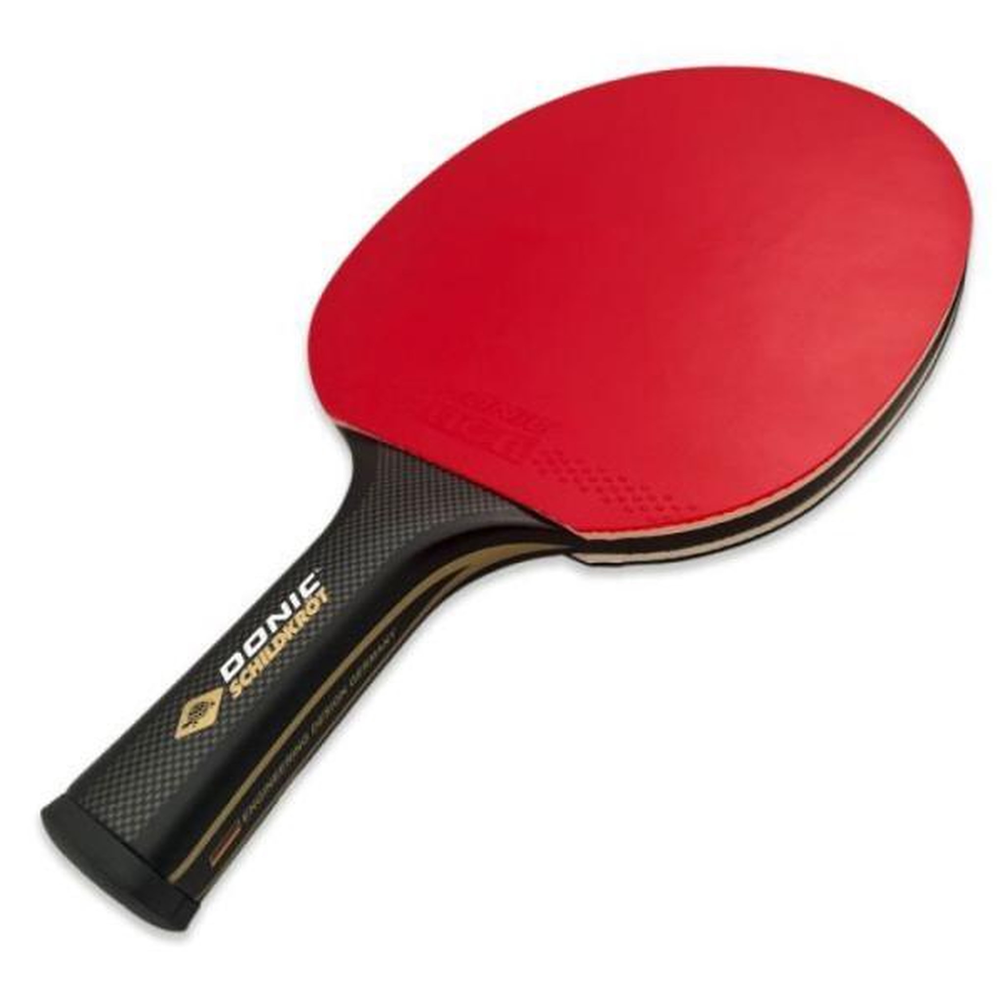 Voir la diapositive 2 : SCHILDKROT Raquette de tennis de table - schildkröt - 758221 - 100% carbone - revetement liga qrc - taille unique