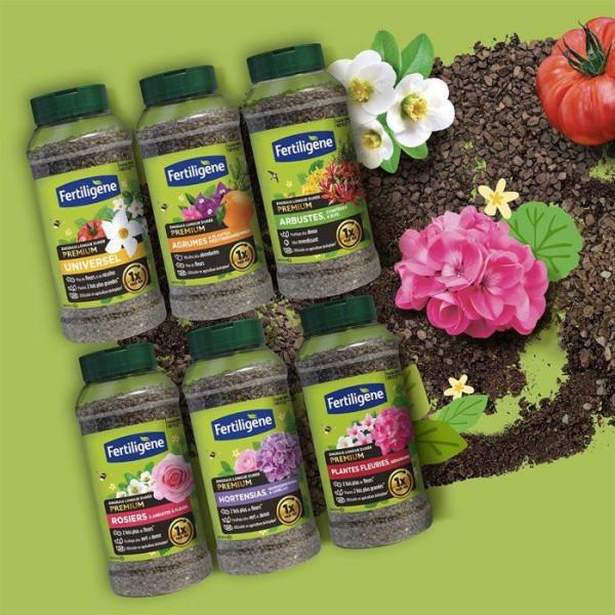 Voir la diapositive 5 : Fertiligene Engrais longue durée premium agrumes plantes méditerranéennes 600 g - FERTILIGENE - FEGLDMED