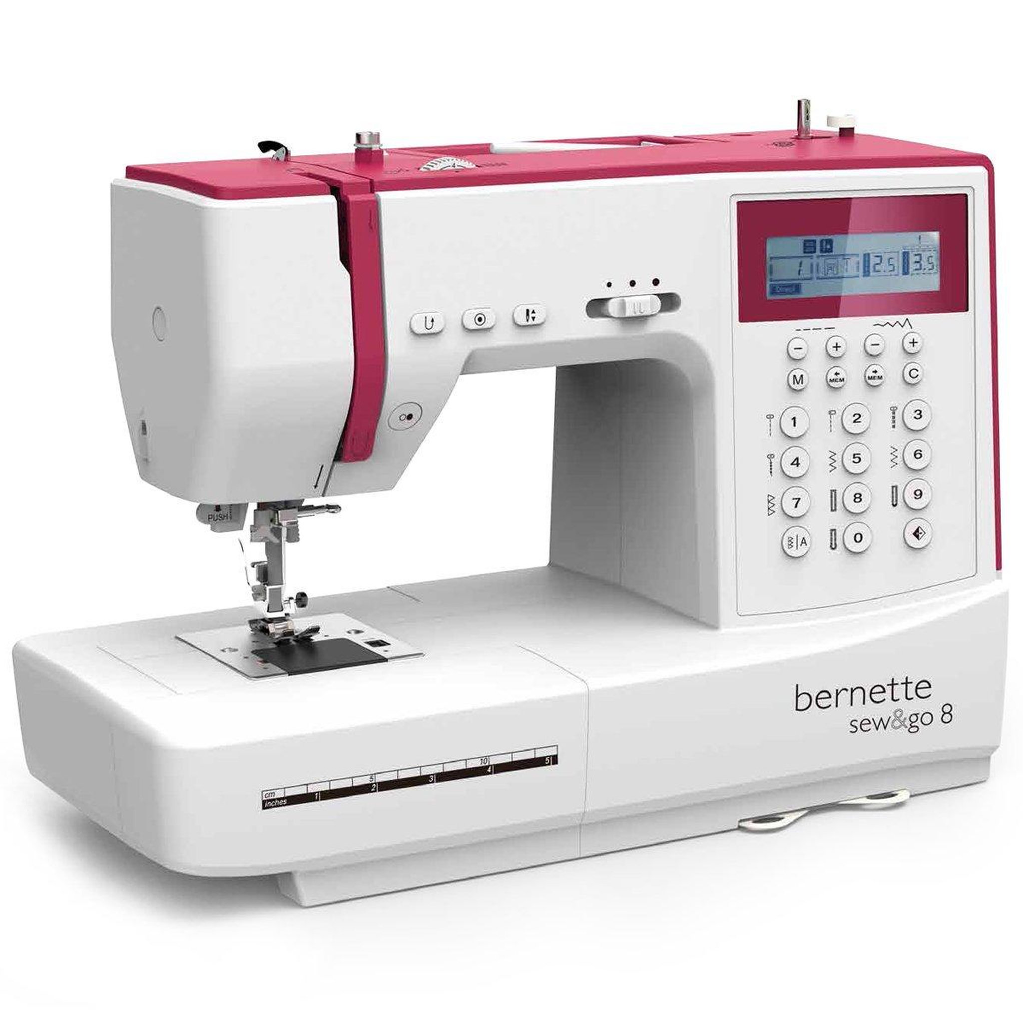 Voir la diapositive 1 : BERNETTE Machine à coudre Bernette Sew&Go 8 - Quilt & Patchwork