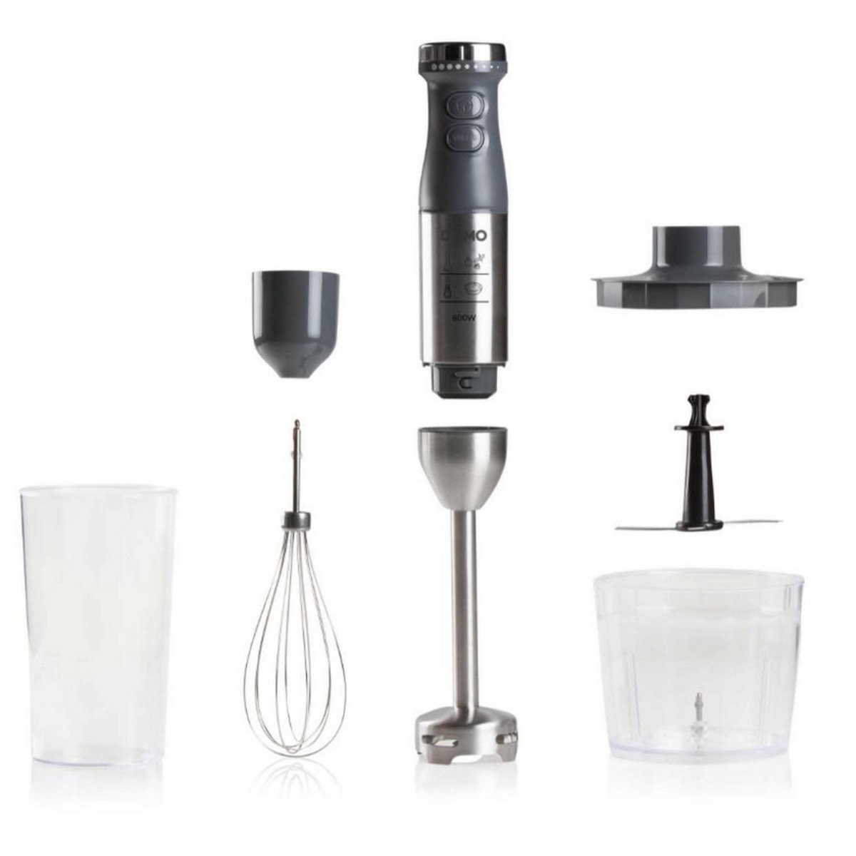 Domo Mixeur plongeant multifonction 600w inox - do9226m