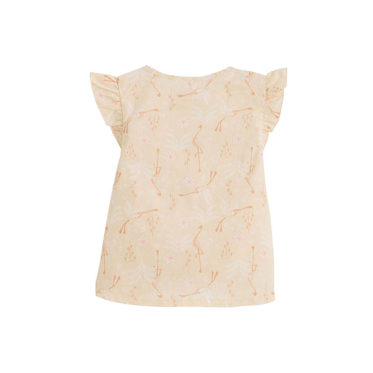 Petit Béguin Blouse enfant en popeline Poésie d'été