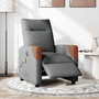 Voir la diapositive 2 : VIDAXL Fauteuil inclinable de massage electrique gris fonce tissu