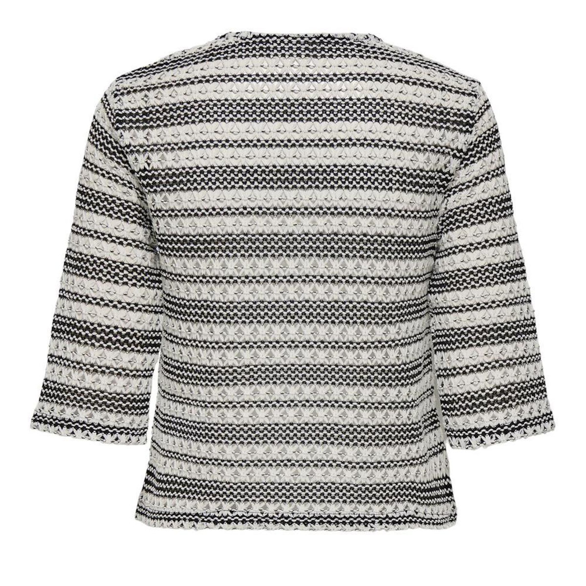JACQUELINE DE YONG T shirt en Maille /Blanc Femme JDY Elly