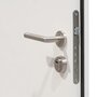 VIDAXL Porte d'entree Aluminium Blanc 90x200 cm