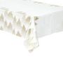 Voir la diapositive 1 : ATMOSPHERA Nappe Imprimée Sapin  Colorama  140x240cm Blanc & Or