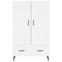 Voir la diapositive 5 : VIDAXL Buffet haut blanc 69,5x31x115 cm bois d'ingenierie