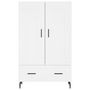 Voir la diapositive 5 : VIDAXL Buffet haut blanc 69,5x31x115 cm bois d'ingenierie