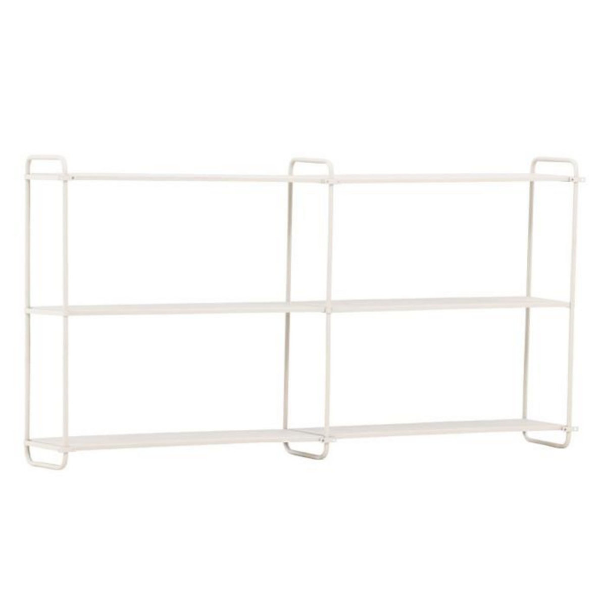 Paris Prix Étagère Murale en Métal  Lyon  122cm Beige