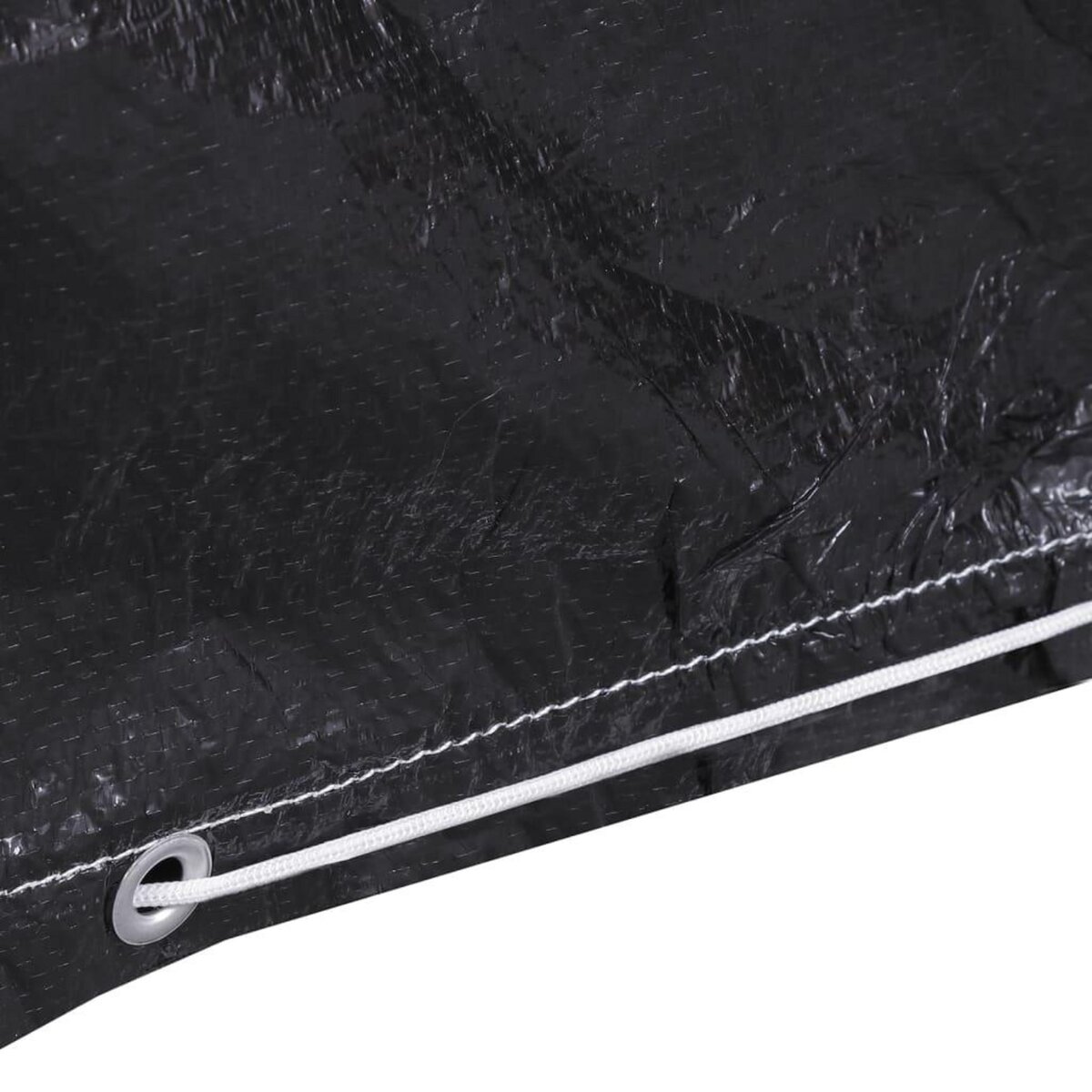 VIDAXL Housses de meubles de jardin 2 pcs 6 œillets 160x80x75 cm