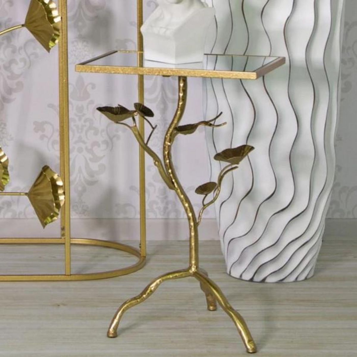 Paris Prix Table d'Appoint Design  Tisty  60cm Or