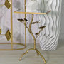 Voir la diapositive 6 : Paris Prix Table d'Appoint Design  Tisty  60cm Or