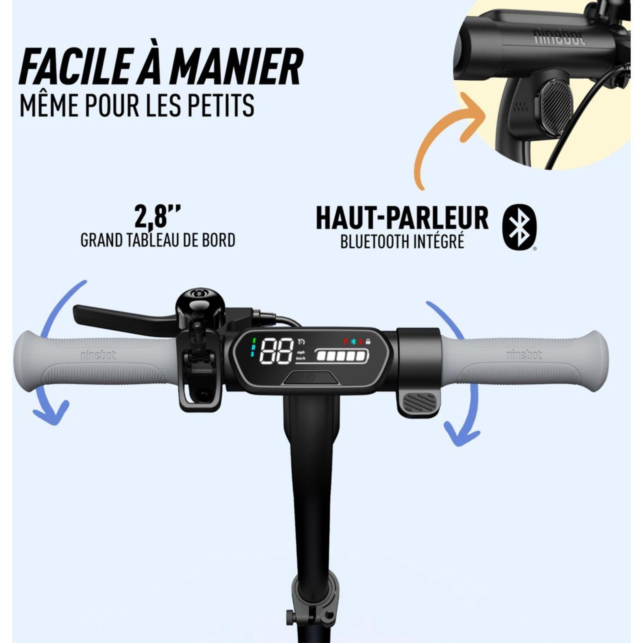 Voir la diapositive 4 : Segway Trottinette électrique enfant C2 Pro E