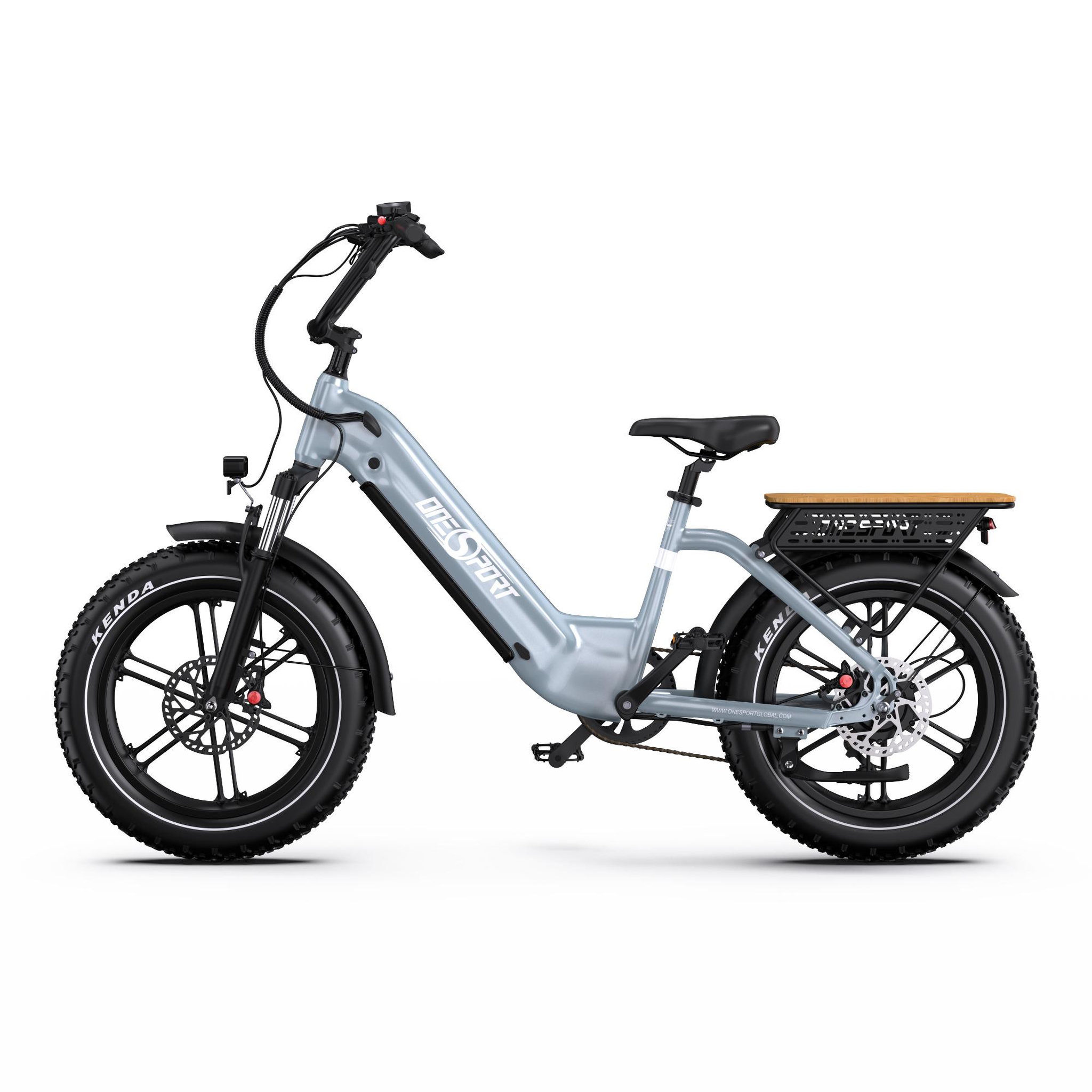 Voir la diapositive 2 : ONESPORT Vélo électrique Onesport OT08 à gros pneus