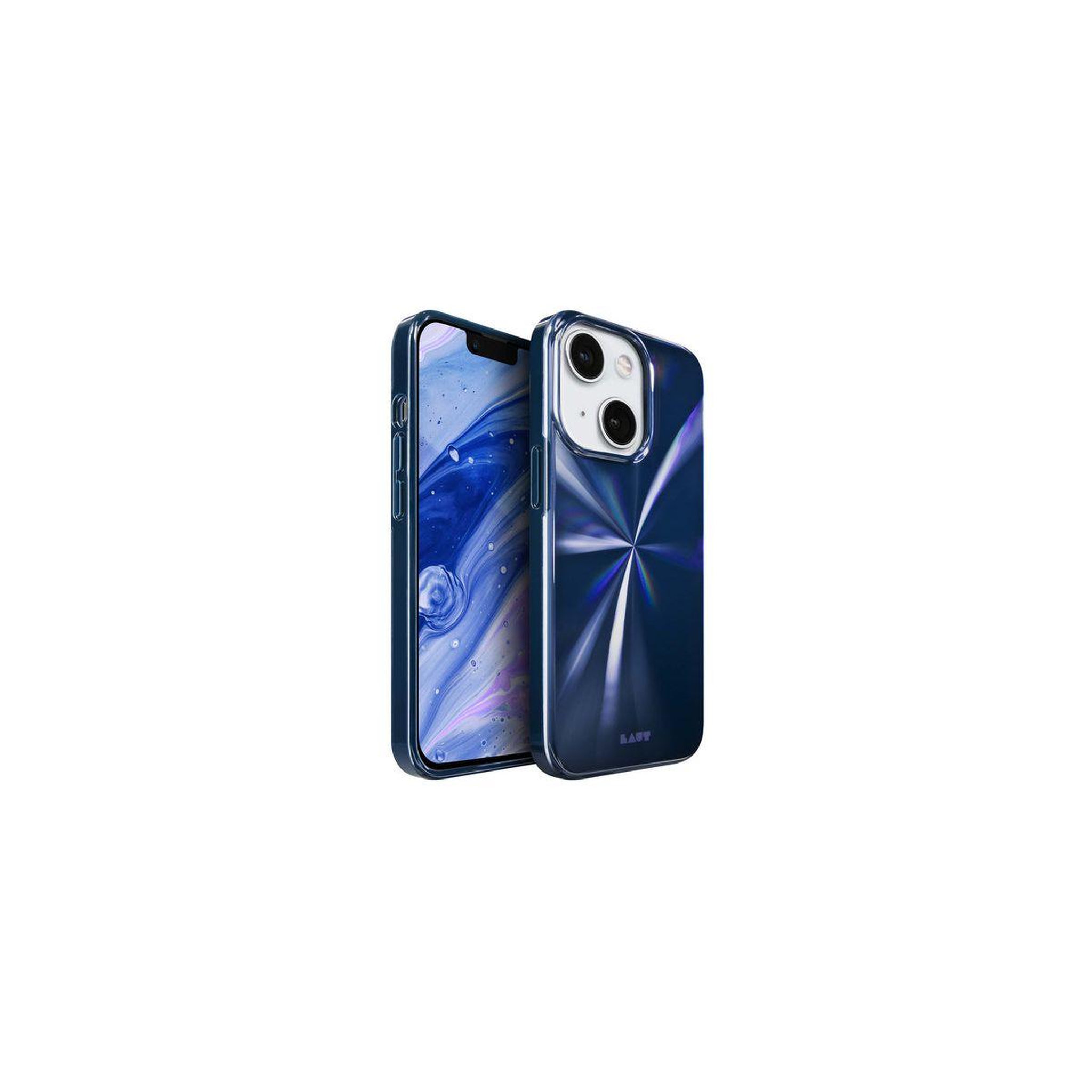 LAUT Coque iPhone 14 Pro Reflect Bleu Foncé