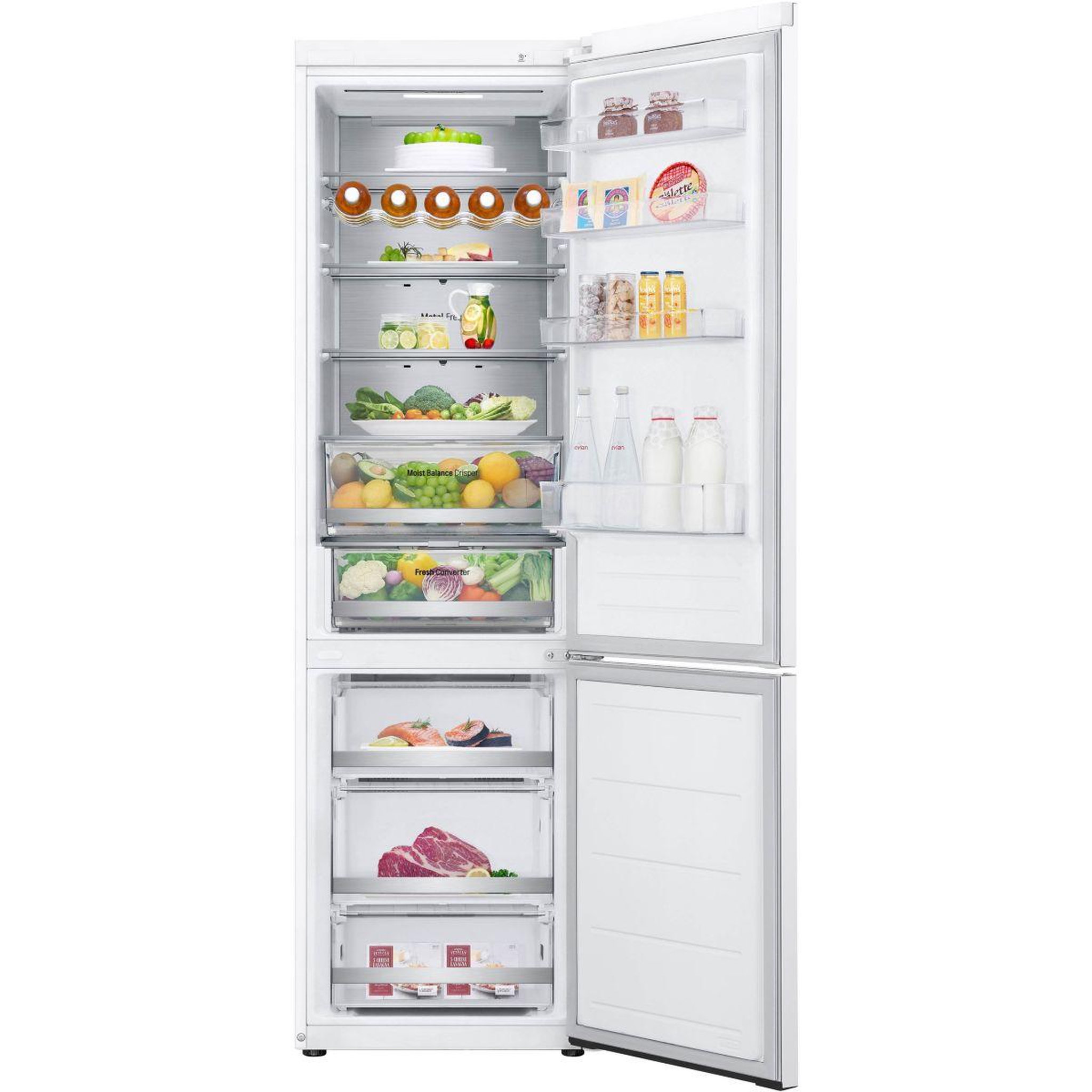 Voir la diapositive 4 : LG Réfrigérateur combiné GBV5250DSW