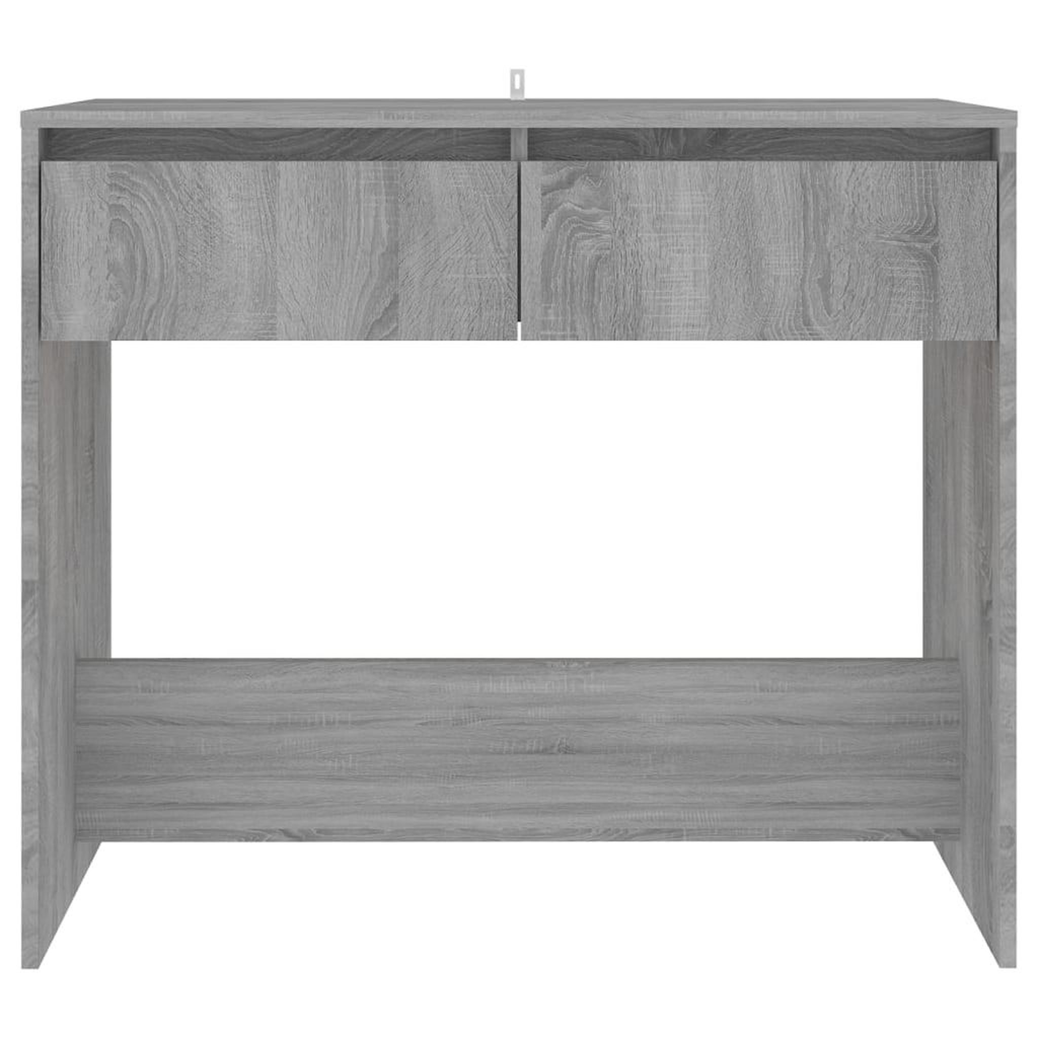 Voir la diapositive 5 : VIDAXL Table console sonoma gris 89x41x76,5 cm bois d'ingenierie