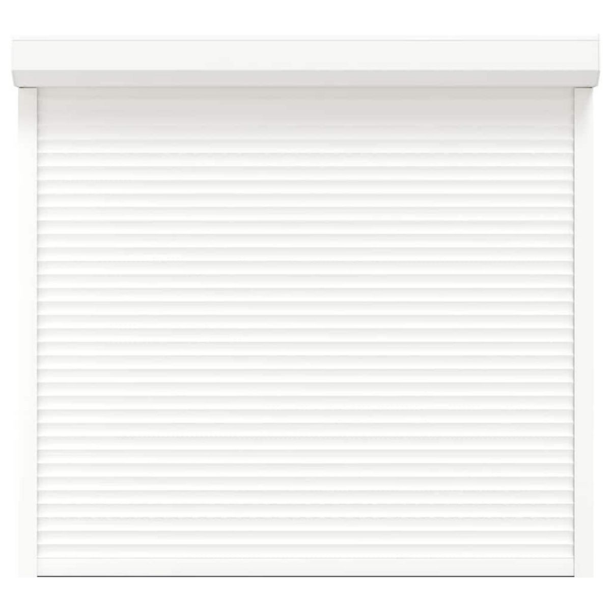 VIDAXL Volet roulant aluminium 160x150 cm blanc