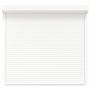 Voir la diapositive 4 : VIDAXL Volet roulant aluminium 160x150 cm blanc