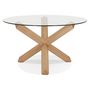 Voir la diapositive 2 : Paris Prix Table de Repas Design  Nobao  130cm Naturel