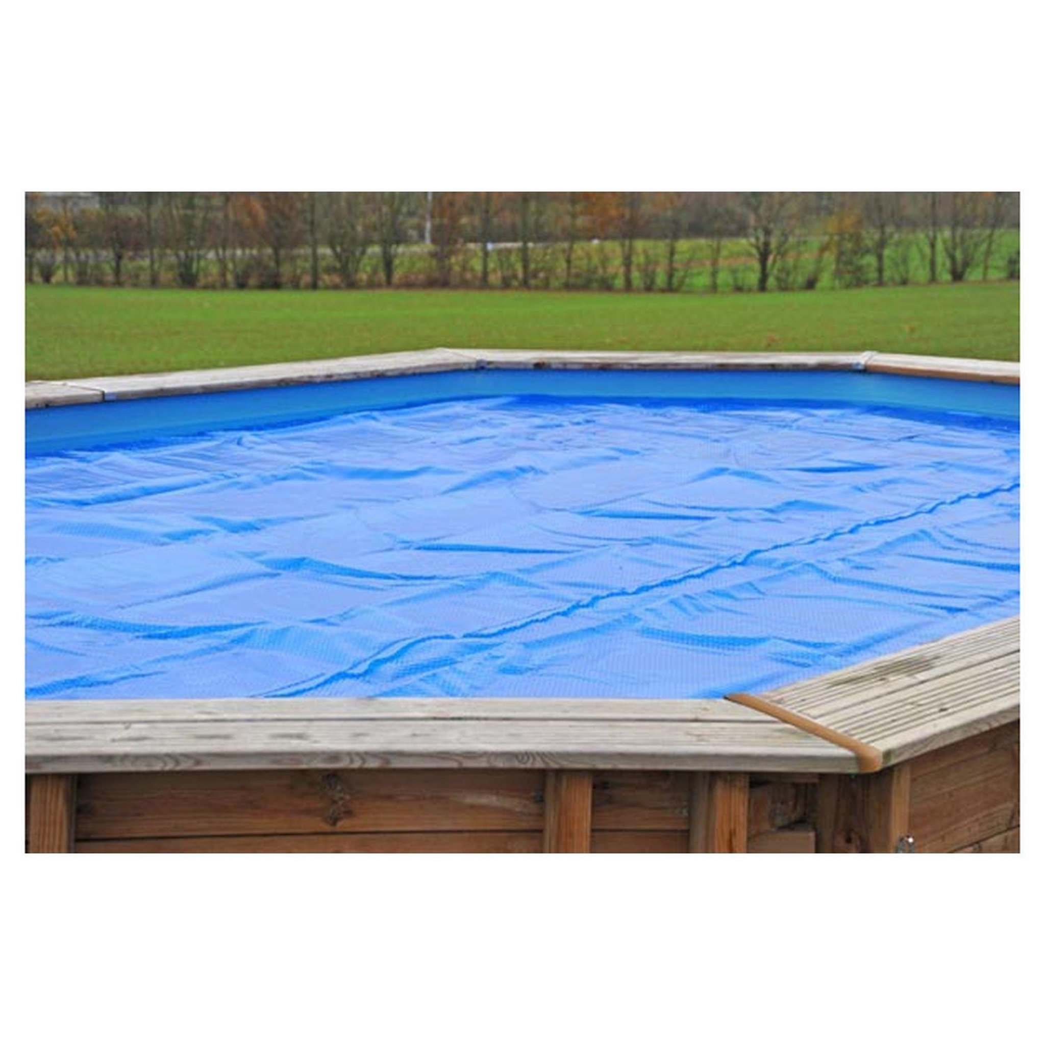 Voir la diapositive 2 : GRE Bâche été à bulles pour piscine - L5-68xl3-43m - SAFRAN 2