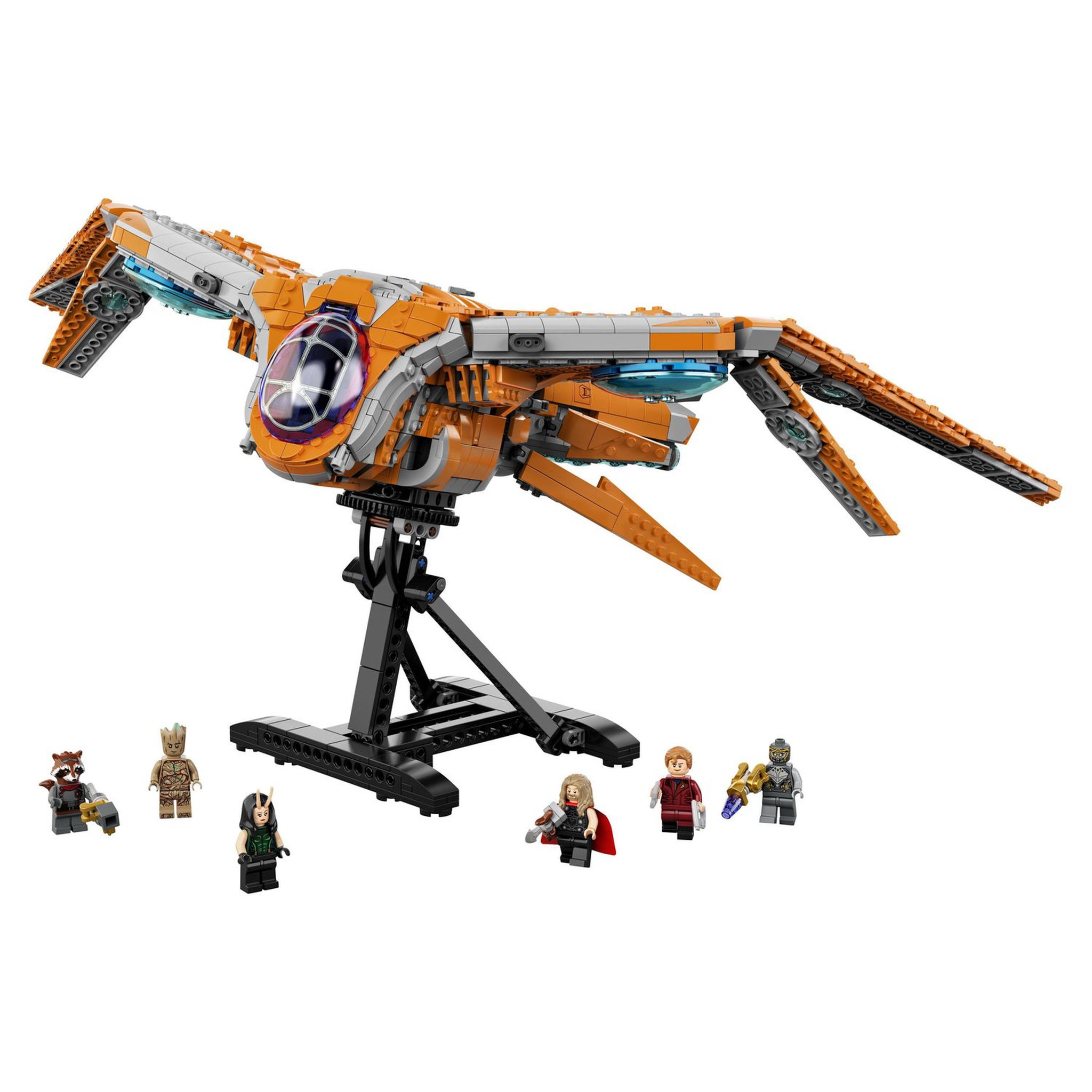 Voir la diapositive 2 : LEGO Marvel Super Heroes 76193 - The Infinity Saga - Le vaisseau des Gardiens de la Galaxie